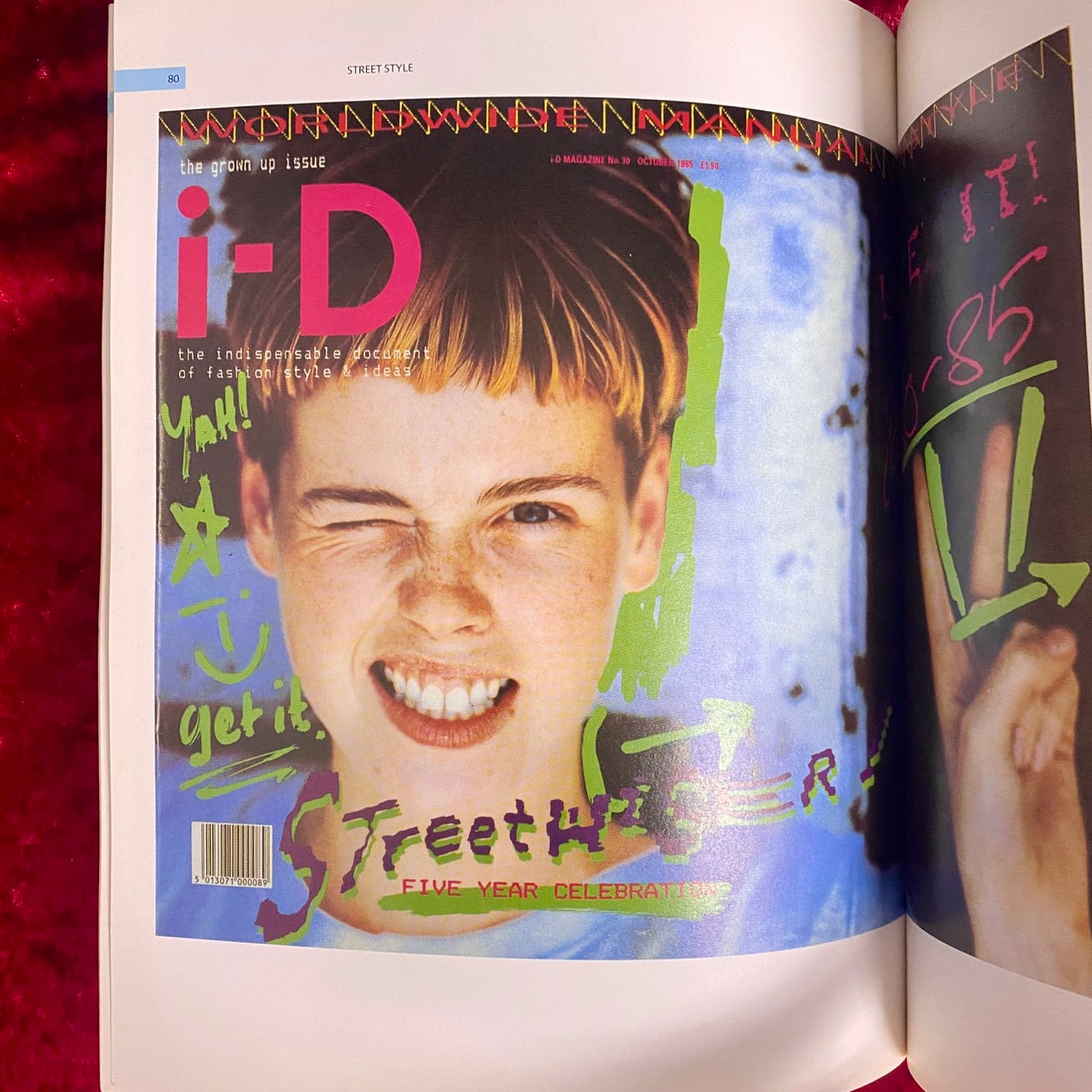 Street Style: British Design in the 80's 洋書