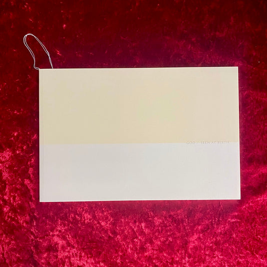 GOD／SEEN AT BIRTH：神／生まれたときにみた 限定600部　サイン入り