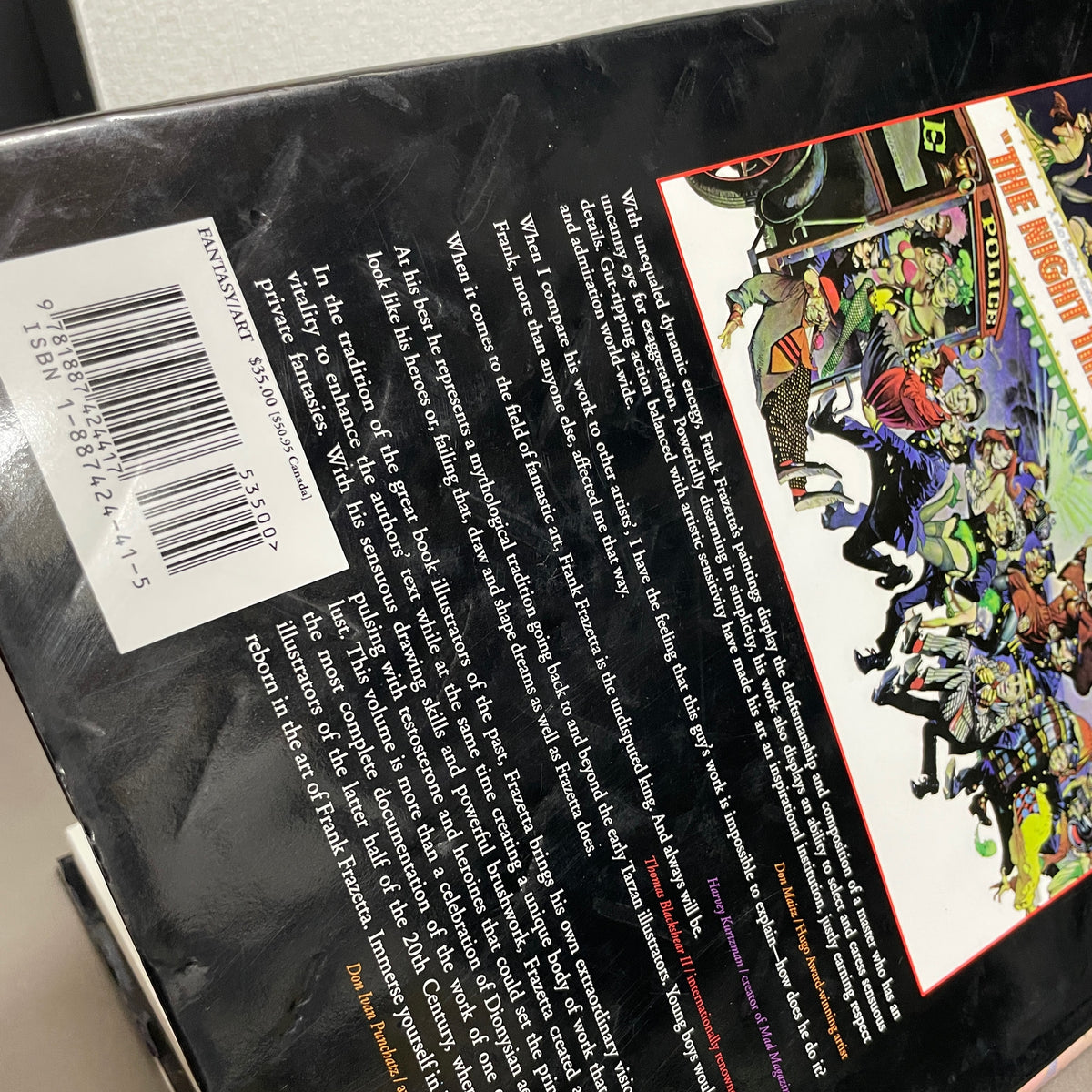 Icon: A Retrospective by the Grand Master of Fantastic Art Frank Frazetta 洋書 フランク・フラゼッタ