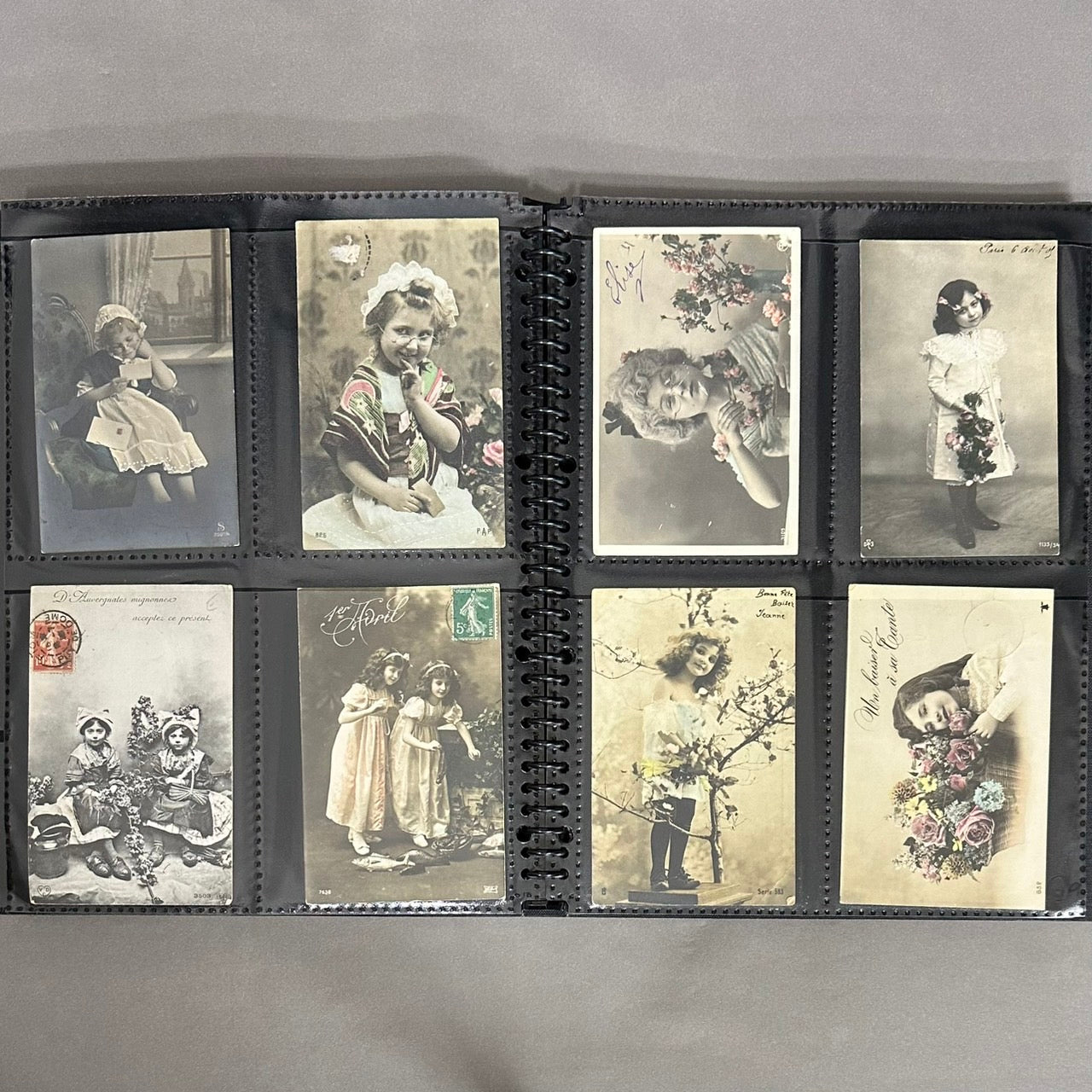 テーマ別（母子、家族、動物、シーズンetc.）少女　林由紀子さんの絵葉書コレクション　171枚