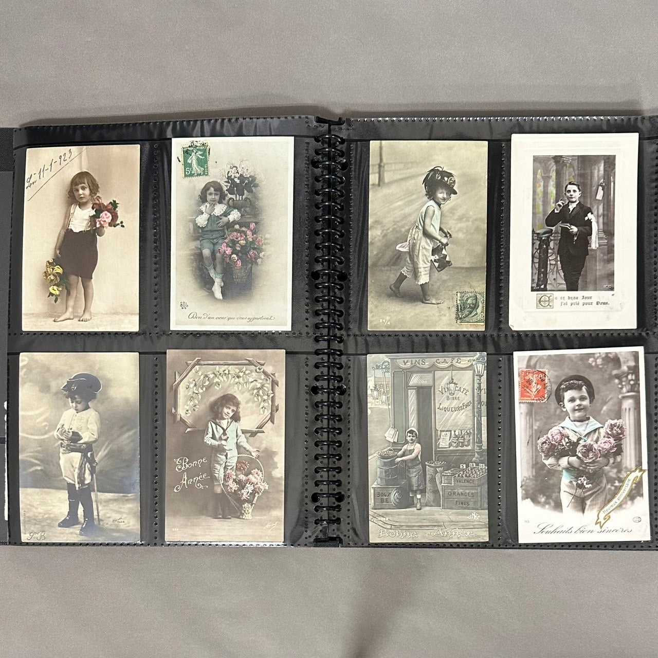 少年　林由紀子さんの絵葉書コレクション　201枚