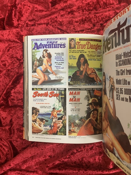 MEN'S ADVENTURE MAGAZINES　戦後アメリカの男性向け冒険小説雑誌　洋書