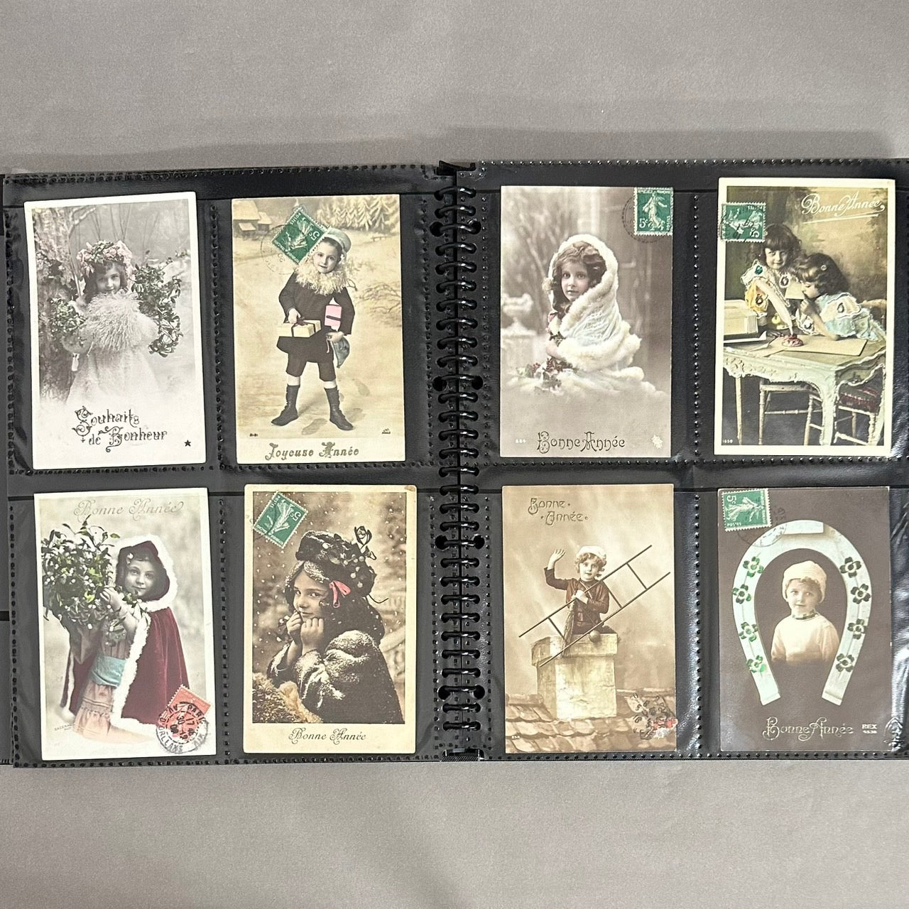 NOEL-CHRISTMAS/Bonne annee・newyear 林由紀子さんの絵葉書コレクション　181枚