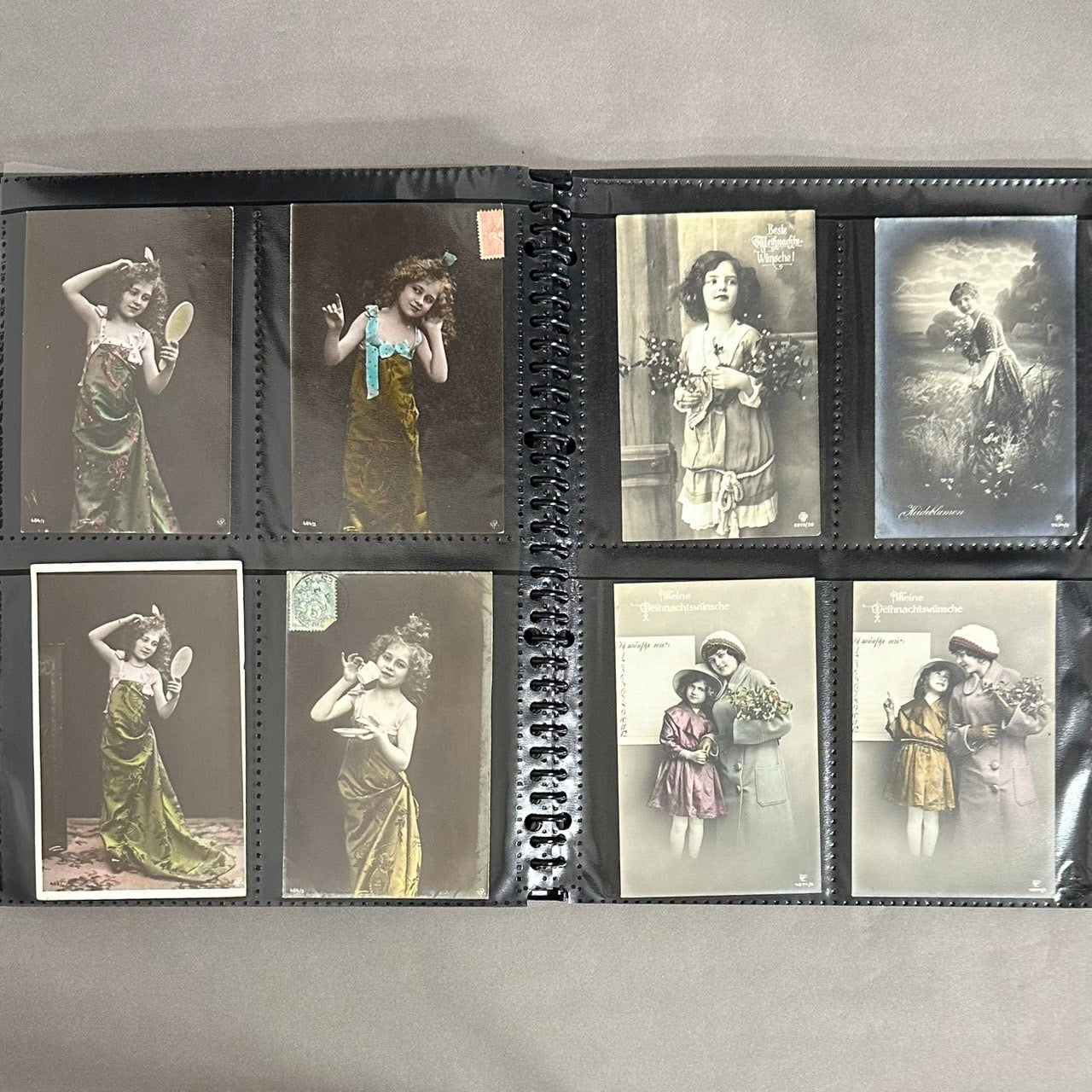 少女（イギリス・ドイツ）林由紀子さんの絵葉書コレクション　195枚
