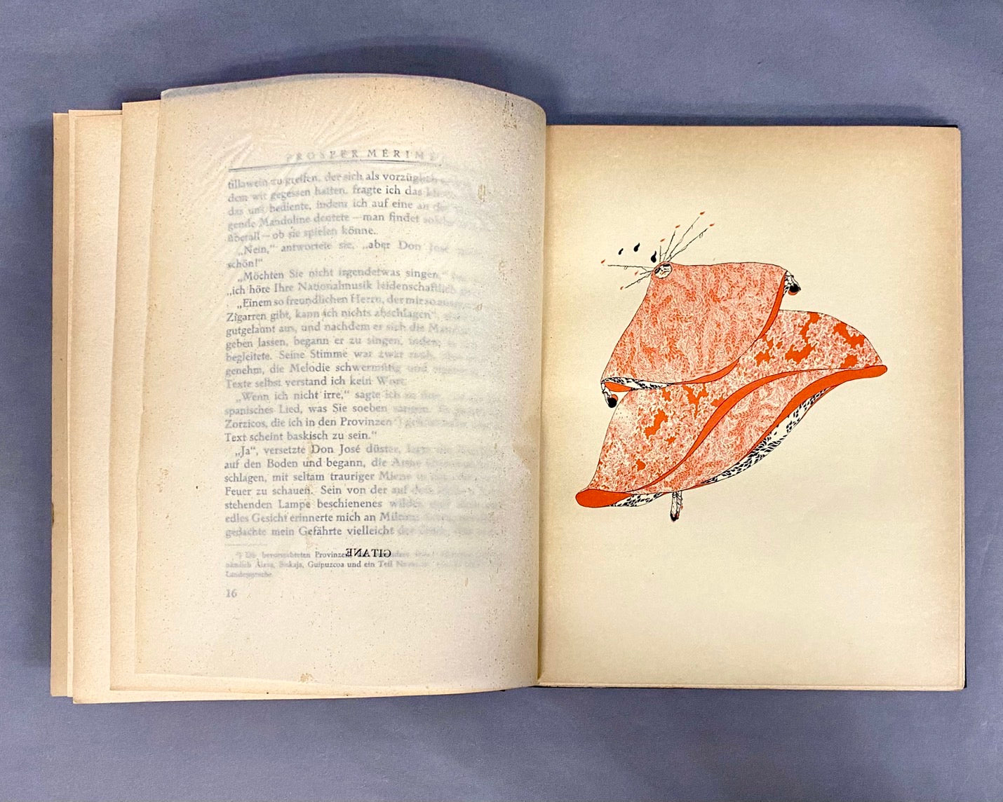 Carmen. Novelle. カルメン アラステア挿絵　（林由紀子蔵書票貼付)