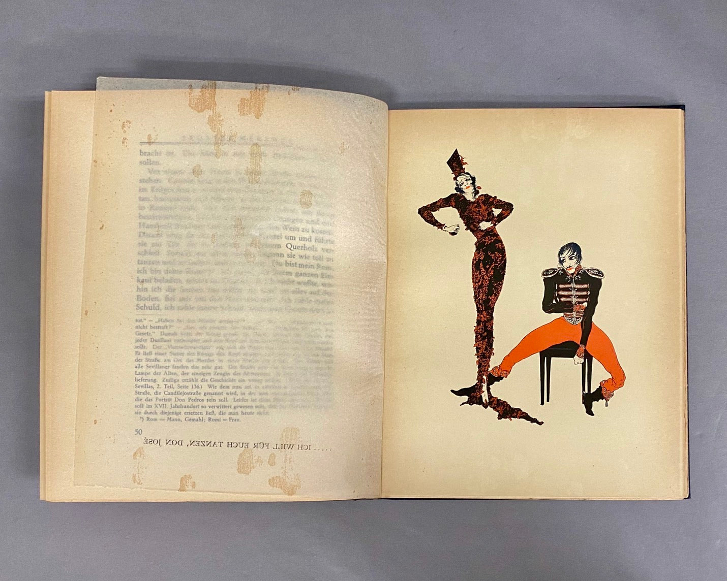 Carmen. Novelle. カルメン アラステア挿絵　（林由紀子蔵書票貼付)