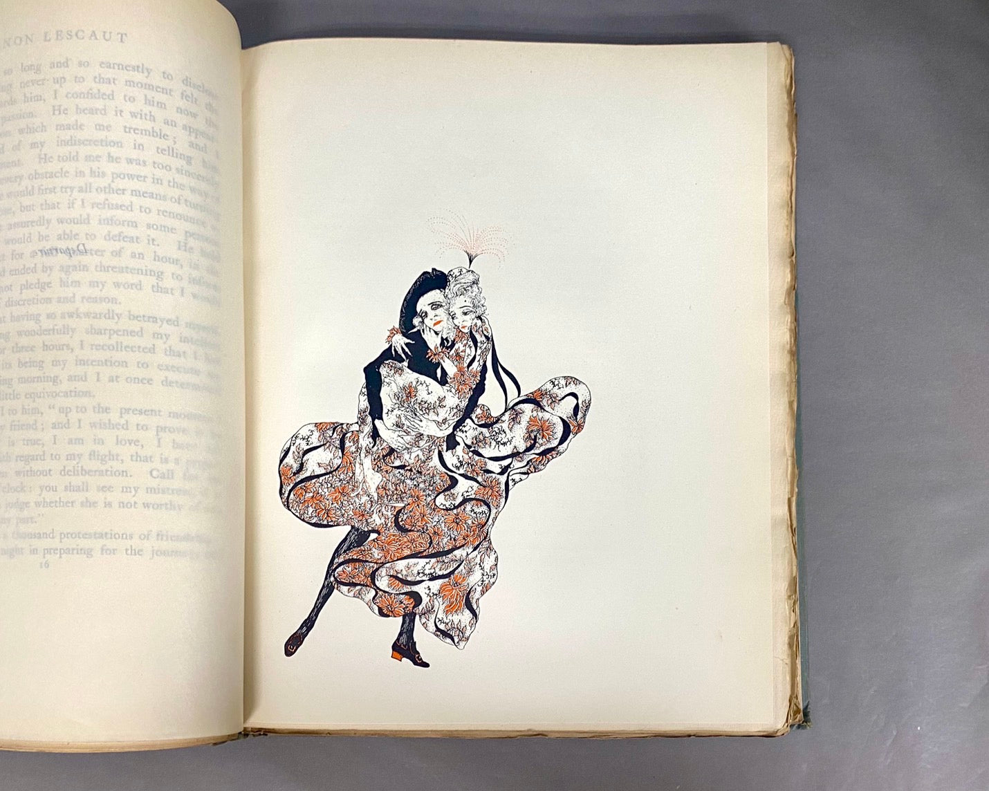 Ｍanon Lescaut　アラステア挿絵　アベ・プレヴォ著