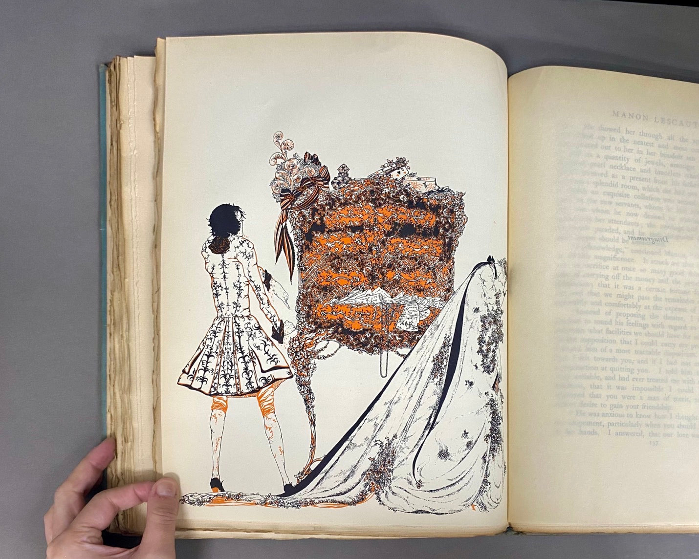 Ｍanon Lescaut　アラステア挿絵　アベ・プレヴォ著