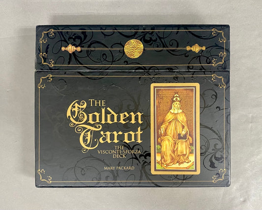 THE GOLDEN TAROT : THE VISCONTI-SFORZA DECK ヴィスコンティ・スフォルツァ版タロットカード　洋書
