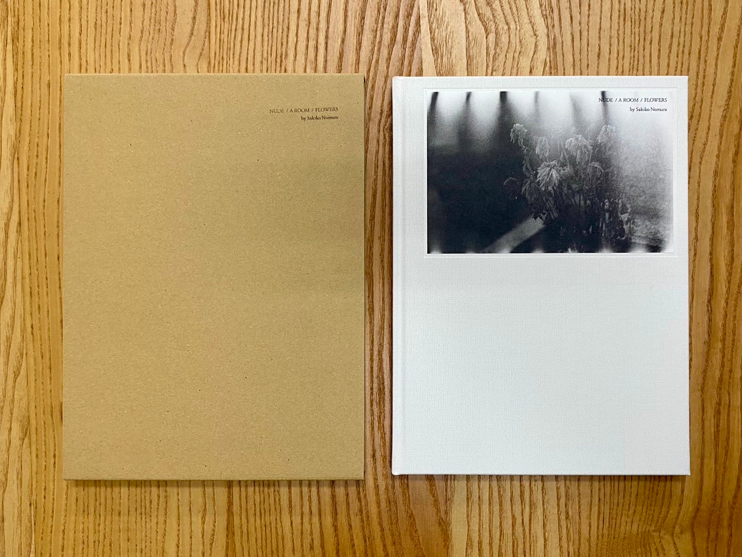 Nude/a room/flowers　野村佐紀子　写真集　署名本