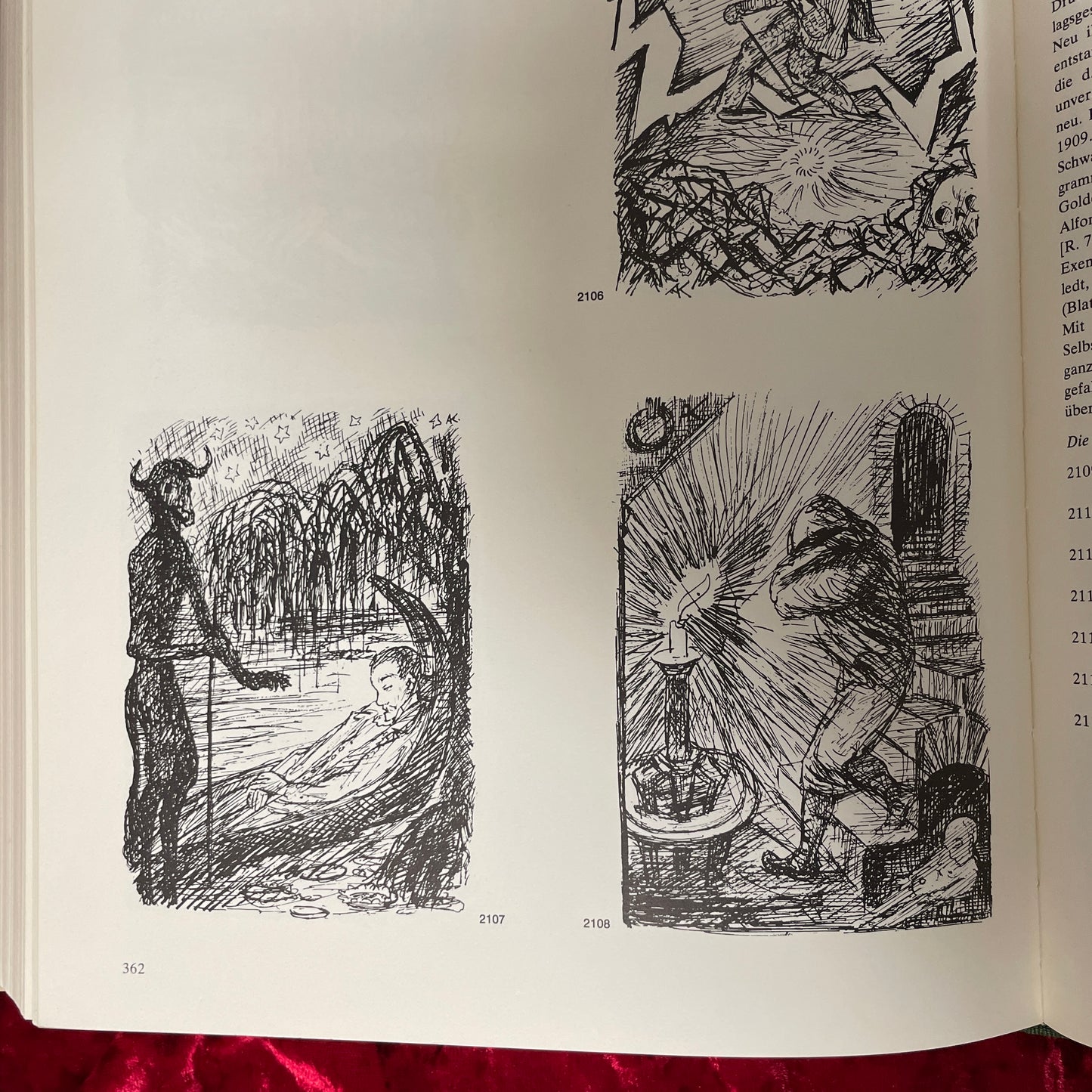 Der Illustrator Alfred Kubin　洋書　アルフレッド・クービン