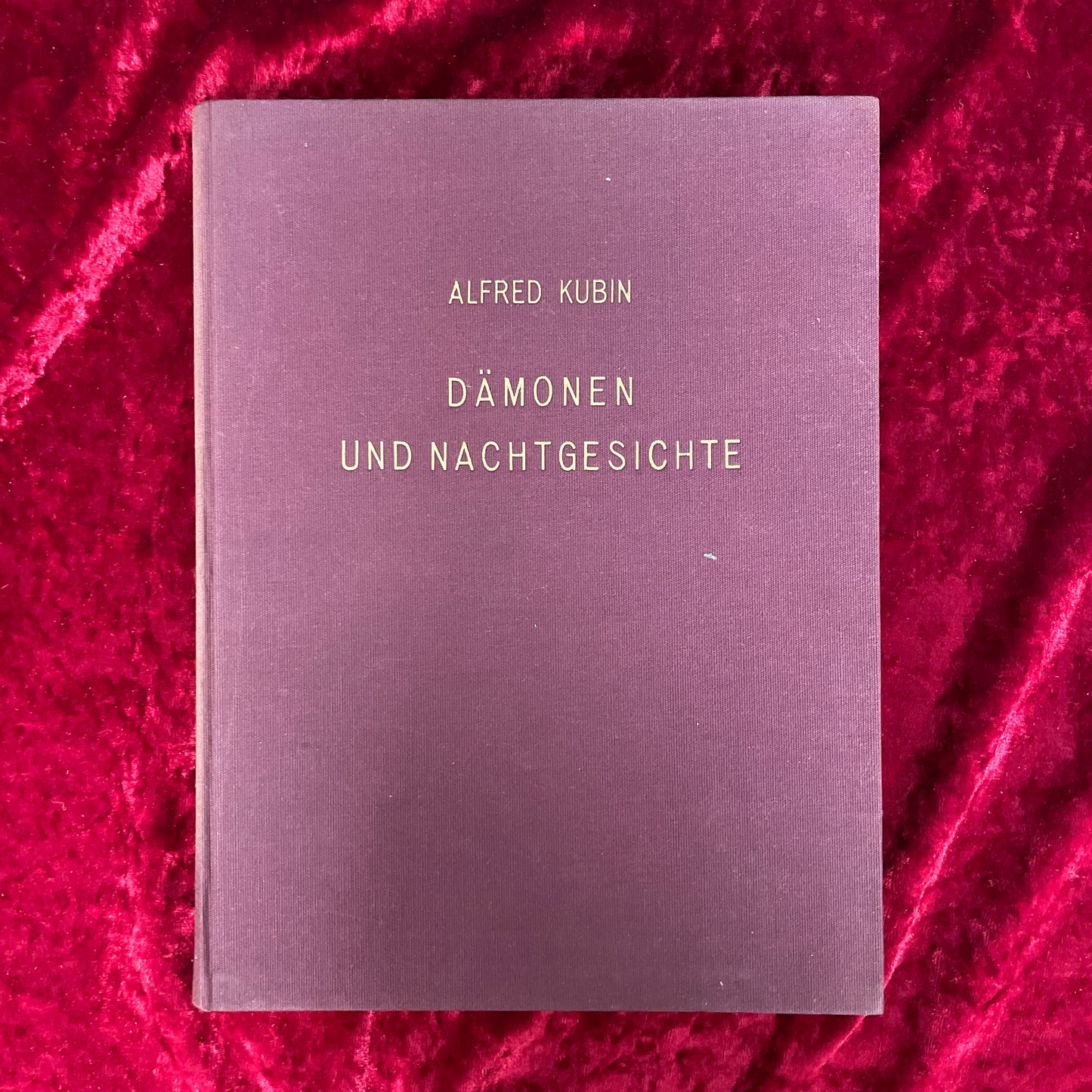 ALFRED KUBIN DÄMONEN UND NACHTGESICHTE　洋書　アルフレッド・クービン