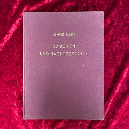 ALFRED KUBIN DÄMONEN UND NACHTGESICHTE　洋書　アルフレッド・クービン