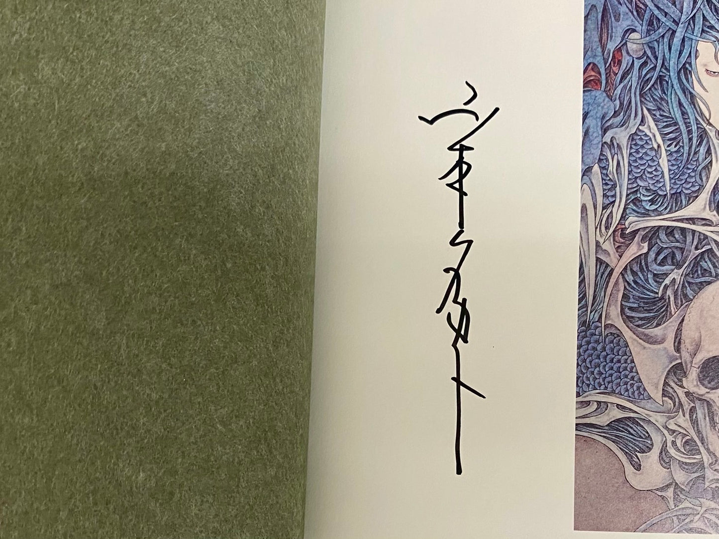 ネクロファンタスマゴリア: 山本タカト画集　宛名付き署名入り