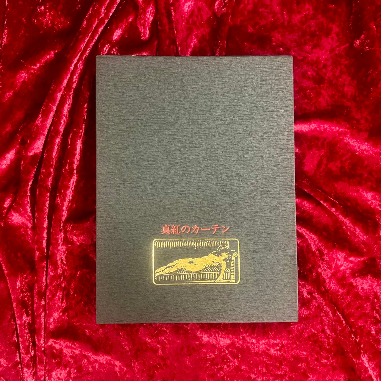真紅のカーテン　バルベー・ドールヴィリー　生田 耕作 訳　署名本