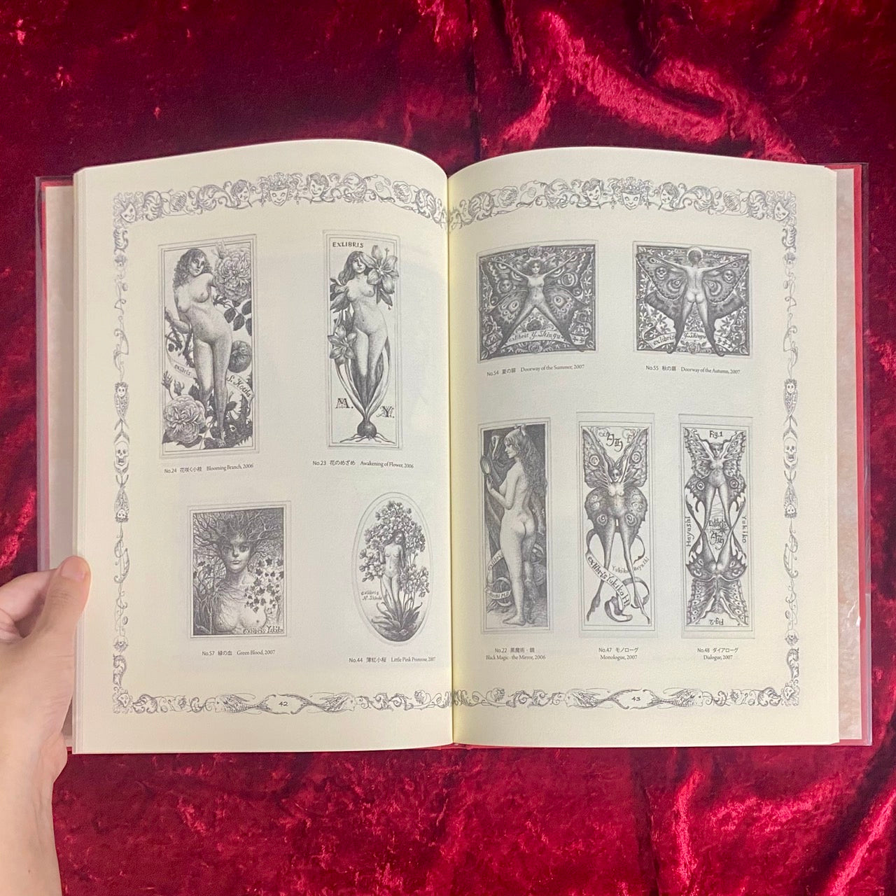 プシュケの震える翅 : 林由紀子銅版蔵書票集 : 1997～2010 普及版.