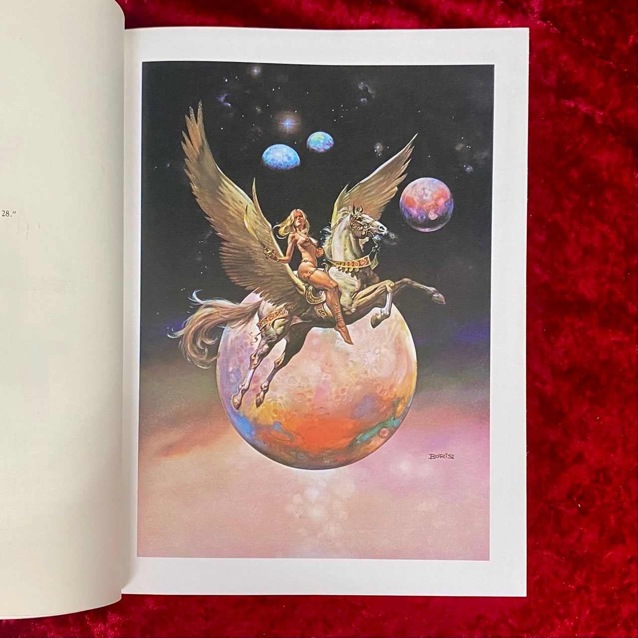The Fantastic Art of Boris Vallejo 洋書