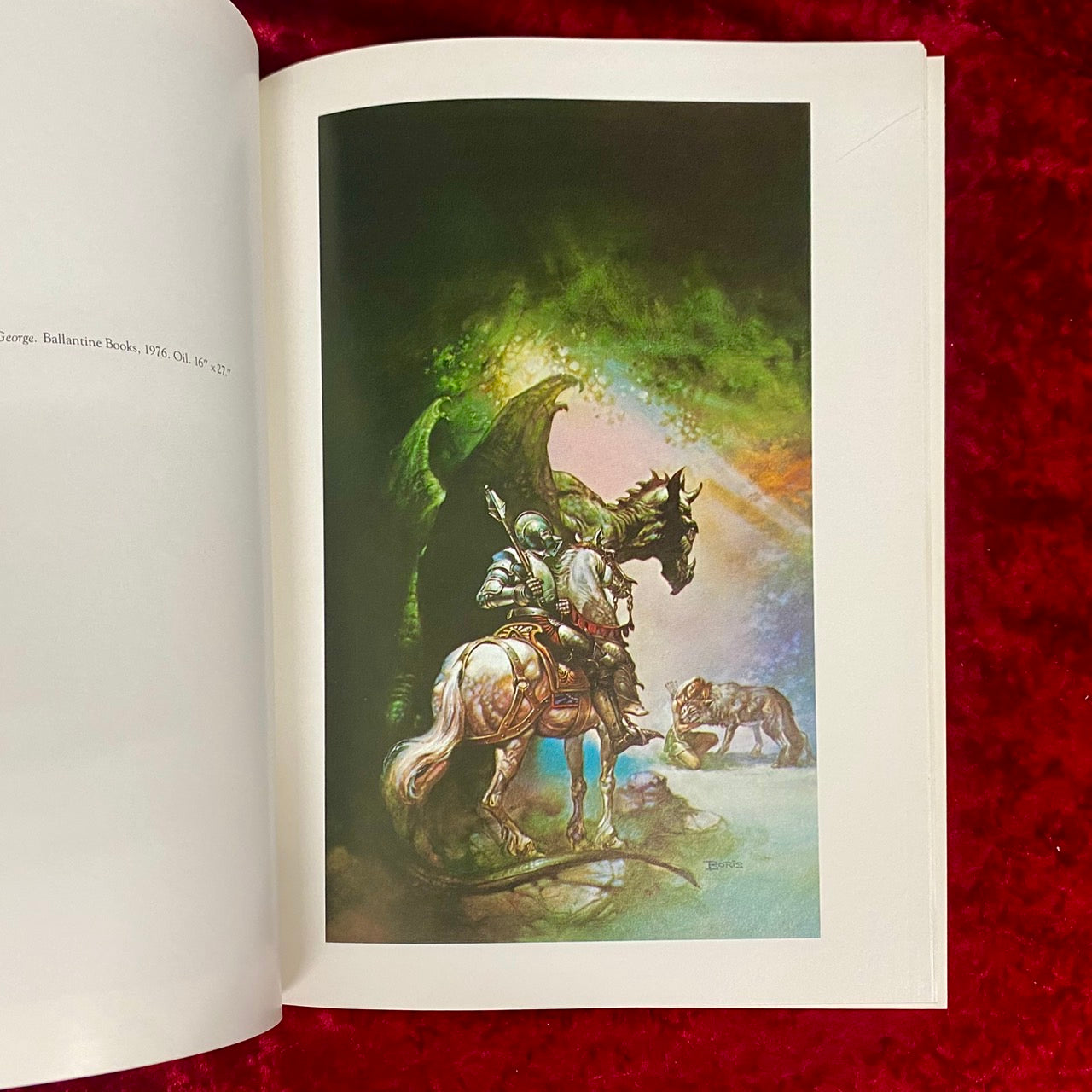 The Fantastic Art of Boris Vallejo 洋書