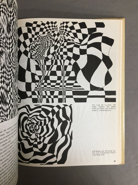 OPTICAL ART　オプ・アートの理論と実践　洋書