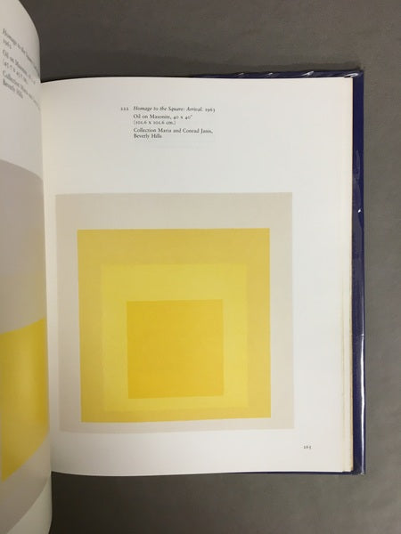 JOSEF ALBERS　a retrospective　ヨゼフ・アルバース回顧展図録　洋書