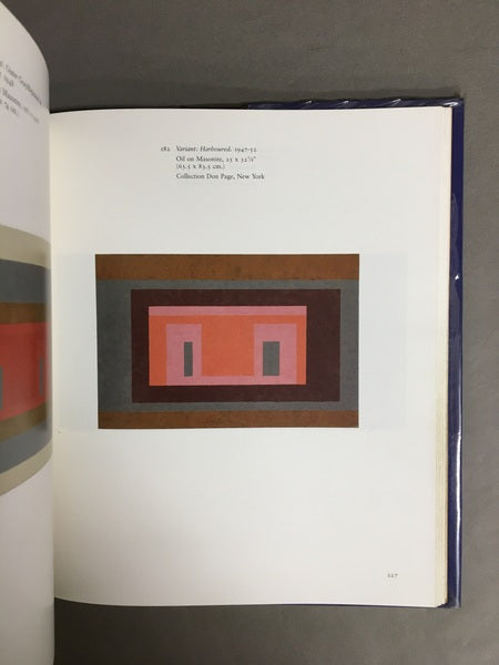 JOSEF ALBERS　a retrospective　ヨゼフ・アルバース回顧展図録　洋書