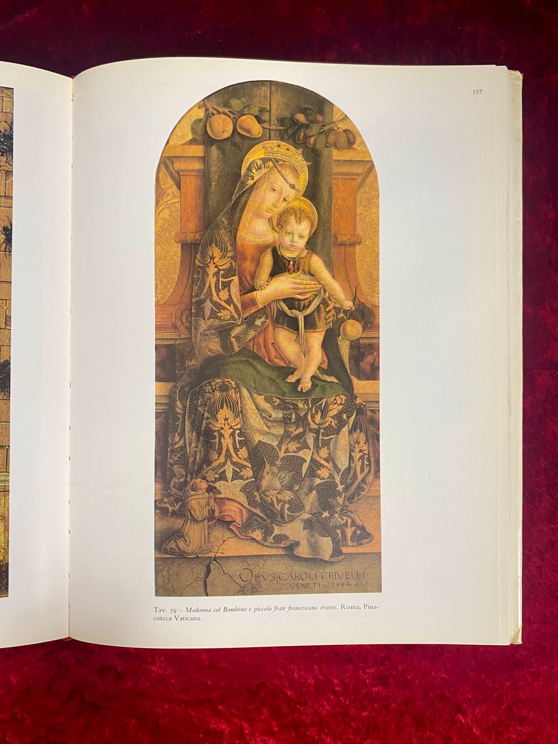 CARLO CRIVELLI/カルロ・クリヴェッリ　大きな図版の画集