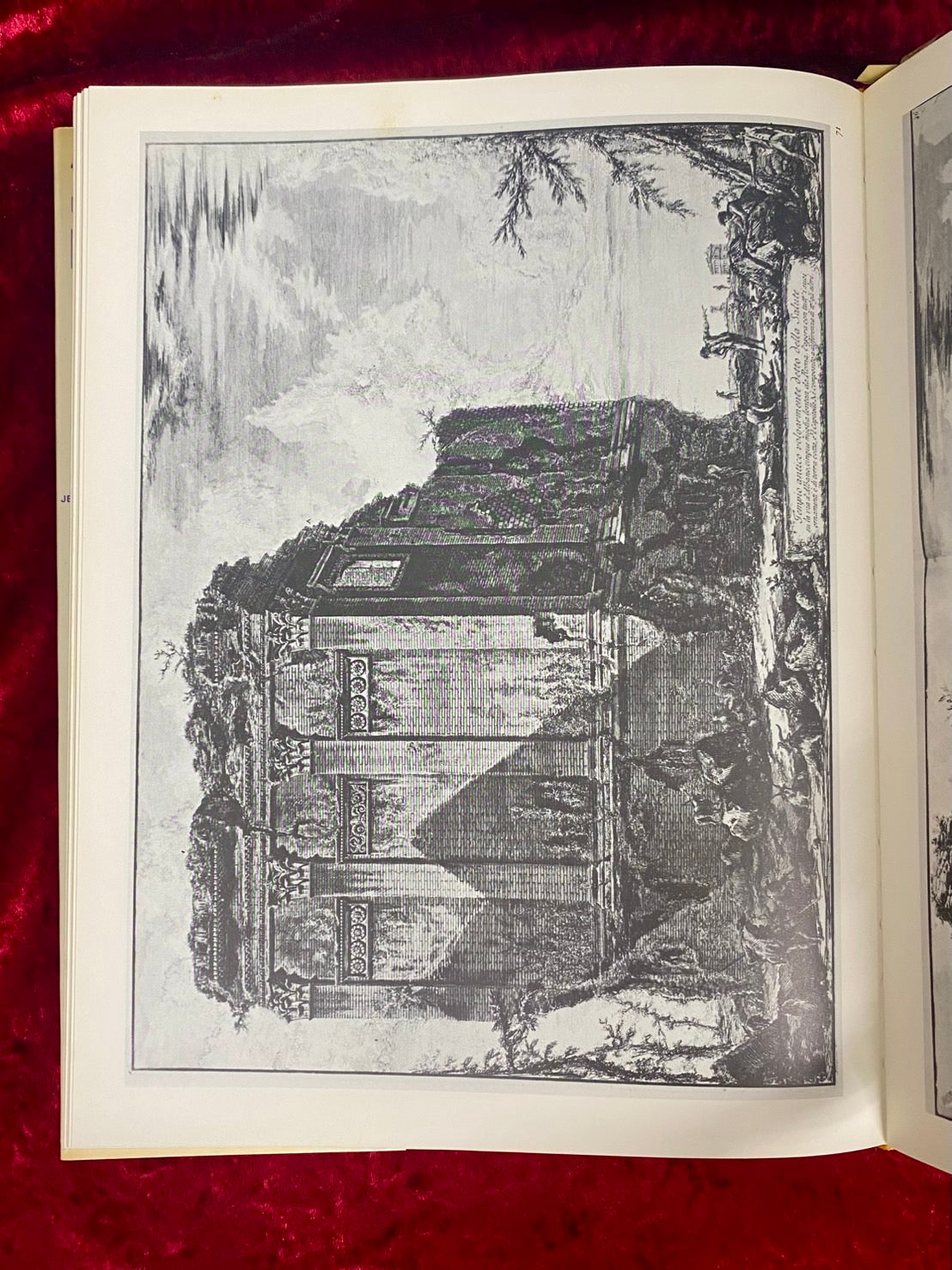 牢獄/ローマの古代遺跡　画：ピラネージ