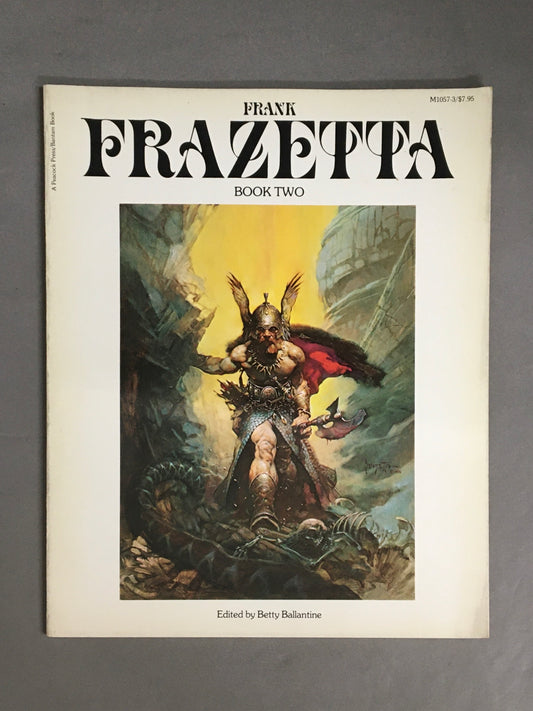 THE FANTASTIC ART OF FRANK FRAZETTA　1,2 　フランク・フラゼッタのファンタジー画集　洋書 2冊セット